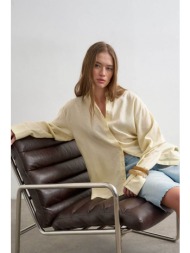 topshop γυναικείο πουκάμισο `winnie` - 31000893 εκρού