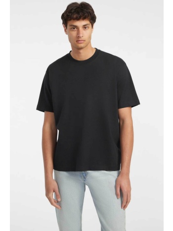 guess ανδρικό t-shirt με logo relaxed fit - m4yi44k8fq4