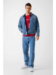 guess ανδρικό τζιν παντελόνι straight fit `g16` - m5ya1bd633a denim blue