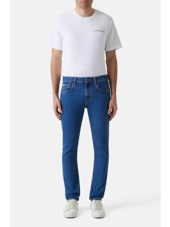 guess ανδρικό τζιν παντελόνι skinny fit - m6ra0fd6325 denim