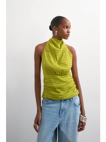 topshop γυναικείο τοπ με halter λαιμόκοψη `maryam` 