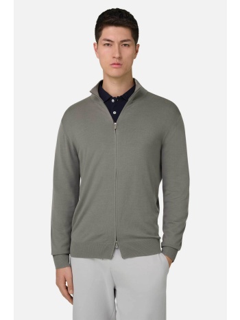 boggi milano ανδρική πλεκτή ζακέτα regular fit 