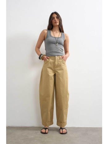topshop γυναικείο παντελόνι regular fit `noor` - 31001127