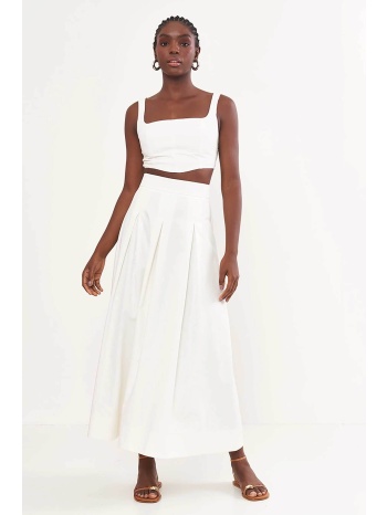 colcci γυναικεία maxi φούστα a line `riviera` 