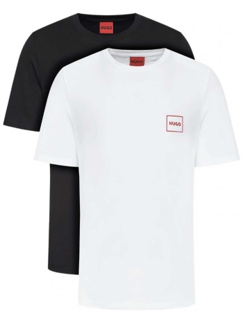 hugo boss σετ ανδρικά t-shirts με logo print regular fit σε προσφορά