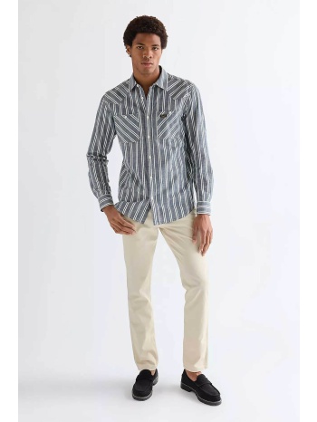 wrangler® ανδρικό παντελόνι πεντάτσεπο straight fit