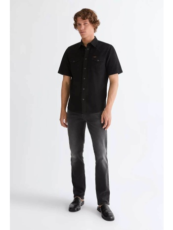 wrangler® ανδρικό τζιν παντελόνι πεντάτσεπο straight fit