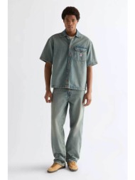 wrangler® ανδρικό τζιν παντελόνι πεντάτσεπο loose straight fit - 112377841 denim blue