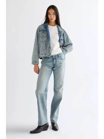 wrangler® γυναικείο τζιν παντελόνι low rise πεντάτσεπο