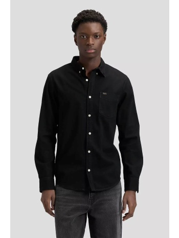 lee® ανδρικό πουκάμισο button down με τσέπη regular fit 