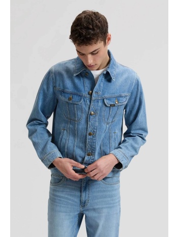 lee® ανδρικό denim jacket με τσέπες στο στήθος `rider σε προσφορά