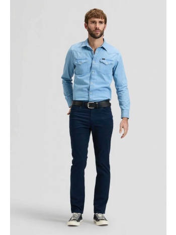 lee® ανδρικό τζιν παντελόνι πεντάτσεπο slim fit `mvp` 