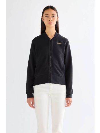wrangler® γυναικεία ζακέτα φούτερ με λογότυπο regular fit