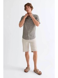 wrangler® ανδρική βερμούδα chino regular fit - 112377834 μπεζ