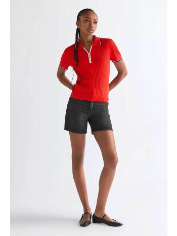 wrangler® γυναικείο denim σορτς πεντάτσεπο relaxed fit