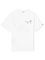 mc2 saint barth ανδρικό t-shirt `spritz please` - pot0001-01997l λευκό