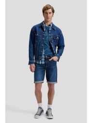 lee® ανδρική βερμούδα denim πεντάτσεπη - 112377689 denim blue σκούρο