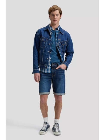 lee® ανδρική βερμούδα denim πεντάτσεπη - 112377689 denim