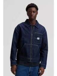 lee® ανδρικό denim jacket regular fit `workwear 91w` - 112376426 denim blue σκούρο