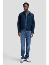 lee® ανδρικό τζιν παντελόνι πεντάτσεπο straight fit `brooklyn` - 112378730 denim blue
