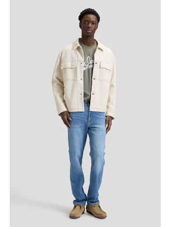 lee® ανδρικό τζιν παντελόνι πεντάτσεπο straight fit