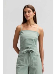 lee® γυναικείο αμάνικο τοπ μονόχρωμο `strappy tank` - 112378263 πράσινο ανοιχτό