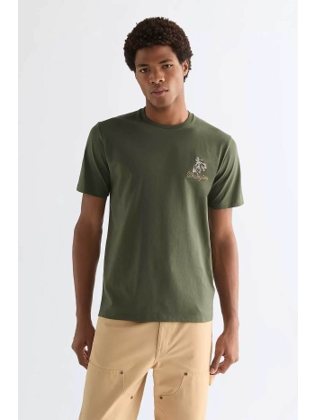 wrangler® ανδρικό t-shirt με κέντημα regular fit 