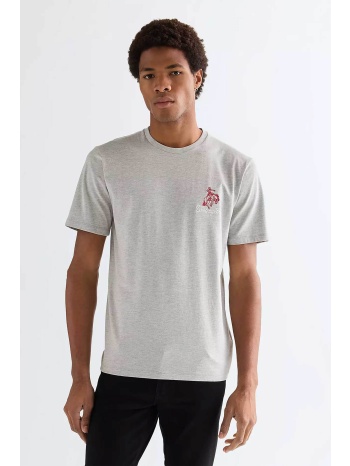wrangler® ανδρικό t-shirt με κέντημα regular fit 