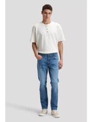 lee® ανδρικό τζιν παντελόνι πεντάτσεπο regular fit `daren` - 112376416 denim blue