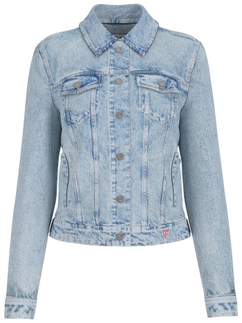 guess γυναικείο denim jacket slim fit - w6rn55d5m4i denim