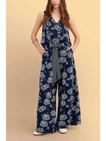 attrattivo γυναικεία παντελόνα με floral print - 9923162