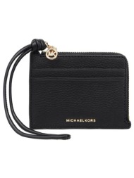 michael kors γυναικεία δερμάτινη θήκη για κάρτες `jet set small` - 32s6gj6w1l μαύρο