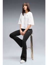 puma γυναικείο κολάν `essentials flared` - 631542 μαύρο