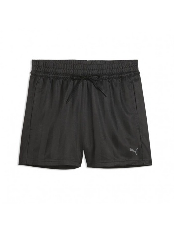 puma γυναικείο σορτς `league`` - 528485 μαύρο
