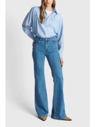 `ale γυναικείο τζιν παντελόνι καμπάνα - 8923087 denim blue
