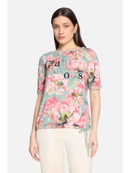 betty barclay γυναικείο τ-shirt με all-over floral print - 2760/1812 ροζ