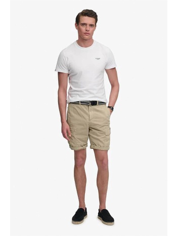 superdry ανδρική βερμούδα cargo straight fit `ripstop σε προσφορά
