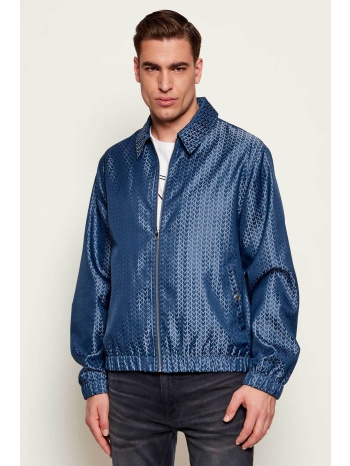 michael kors ανδρικό bomber jacket με all-over monogram