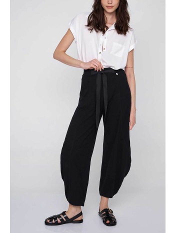 `ale γυναικείο casual παντελόνι με ελαστική μέση - 8836003