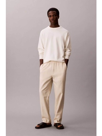 calvin klein ανδρικό παντελόνι με ελαστική μέση straight