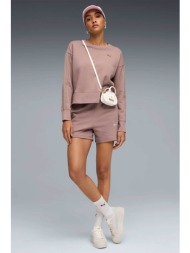 puma γυναικείο σορτς `ess small`` - 682441 σάπιο μήλο