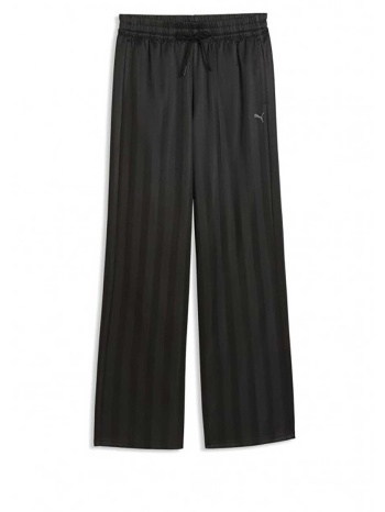 puma γυναικείο παντελόνι φόρμας `league wide leg` - 528488