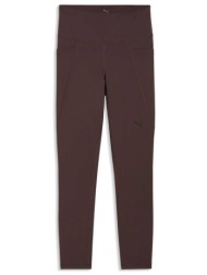 puma γυναικείο κολάν γυμναστικής `tad essentials 7/8` - 525899 καφέ