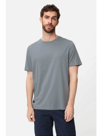 camel active ανδρικό t-shirt με κεντημένο monogram regular