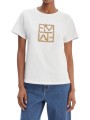 emme by marella γυναικείο τ-shirt με παγιέτα `emmtema` - 2615971031 χρυσό