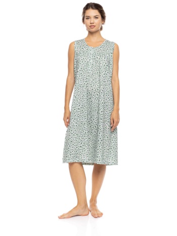 pink label γυναικείο νυχτικό `jade leo` - s1575 μπλε
