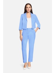 betty barclay γυναικείο παντελόνι chino relaxed fit - 6002/1080 μπλε ανοιχτό