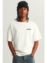 vans ανδρικό t-shirt loose fit `all & nought` - vn000vy9c9f1 λευκό