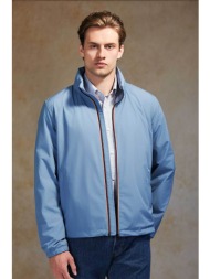 oxford company ανδρικό jacket μονόχρωμο - a410-jz80.01 μπλε ανοιχτό