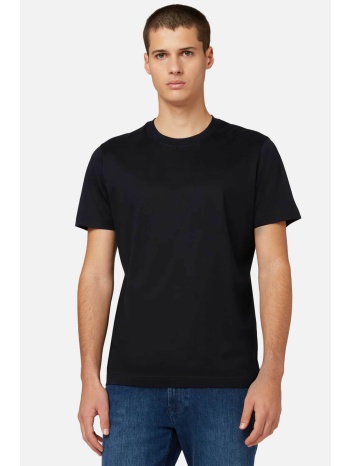 boggi milano ανδρικό t-shirt μονόχρωμο regular fit  σε προσφορά